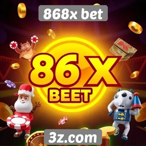 Variedade de jogos disponíveis na plataforma 868x bet
